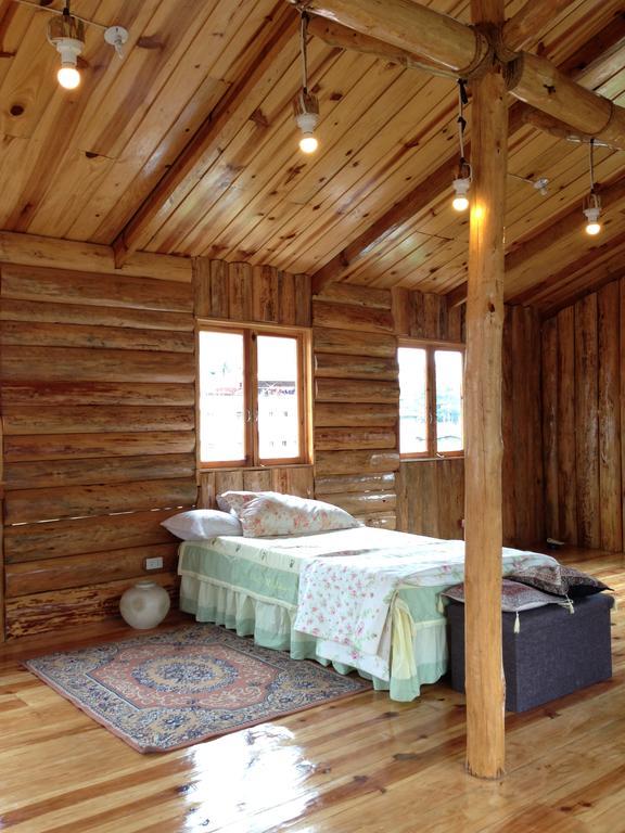 Agape Log Cabin And Restaurant Sagada Exterior foto
